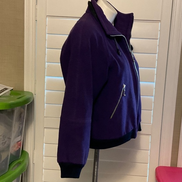 Purple Bomber Jacket - Picture 4 of 9